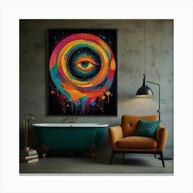 All Seeing Eye Canvas Print