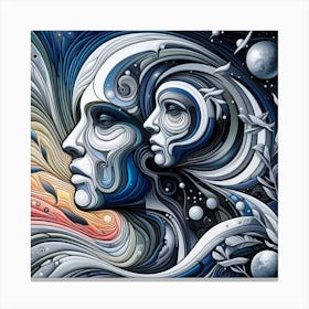 Psychedelic Art 6 Canvas Print