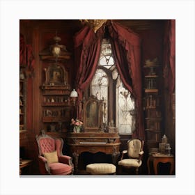 Victorian Room Canvas Print