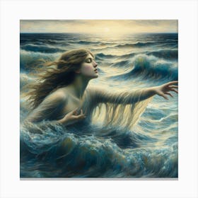 Mermaid 6 Canvas Print