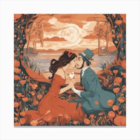 Love Story Canvas Print