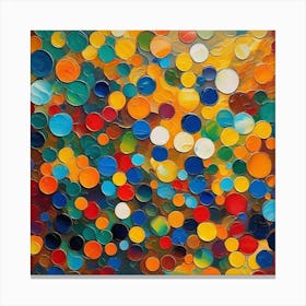 Circles Canvas Print