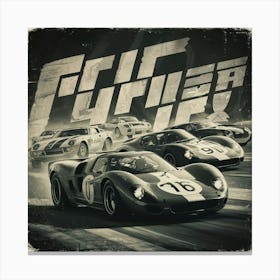 Fast And The Furious Canvas Print