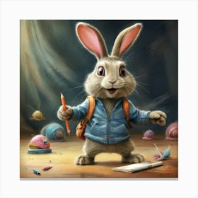 Bunny Rabbit 12 Canvas Print