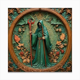 Grim Reaper Canvas Print