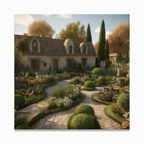 Default Default Vintage Gardens For Defferent Seasons Aestethi 2 (2) Canvas Print