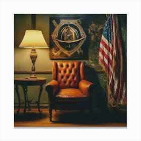 American Seat Canvas Print