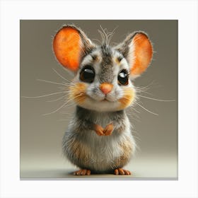 Cute Mouse 24 Canvas Print