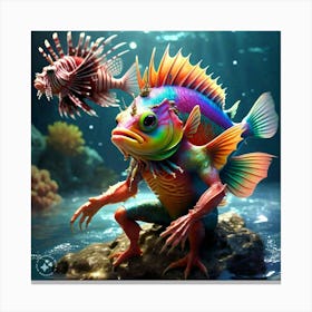 Lion Fish Canvas Print