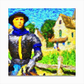 Van Gogh Soldier Canvas Print