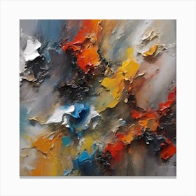 Abstract Painting 3D Canvas Print