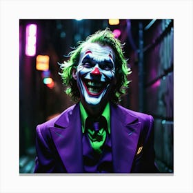 Joker 99 Canvas Print