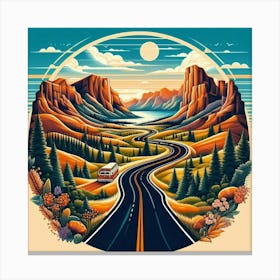 Road To Nowhere Canvas Print