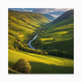 Scotland Valleys 1 Canvas Print