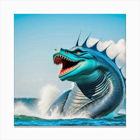 Sea Monster 1 Canvas Print