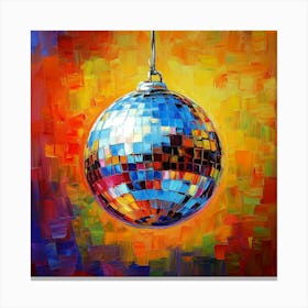 Disco Ball Art 32 Canvas Print