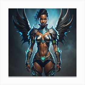 Angel Of War Canvas Print