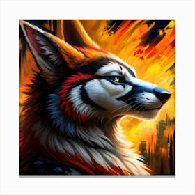 Wolfme Canvas Print