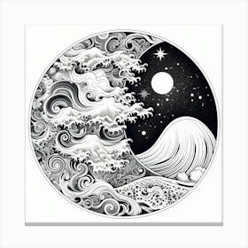 Yin And Yang 25 Canvas Print