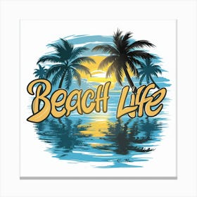 Beach Life Canvas Print