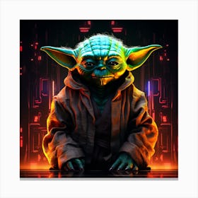 Star Wars Yoda Canvas Print