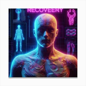 Man In Recovery Canvas Print