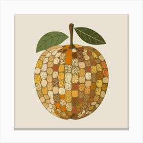 Apple Mosaic Canvas Print