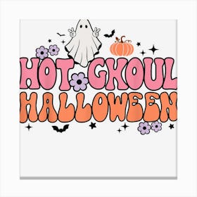 Hot Ghoul Halloween Humor Canvas Print