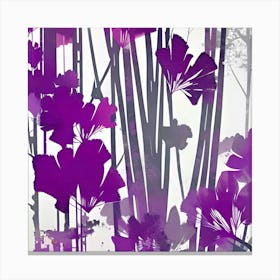 Purple Flowers 9 Canvas Print