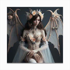 Demon Girl Canvas Print