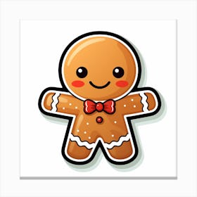 Gingerbread Man 2 Canvas Print