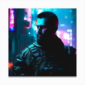 Cyberpunk Canvas Print