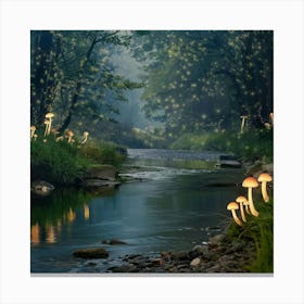 Fairy Forest 4 Canvas Print