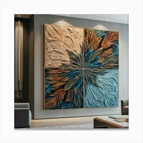 Abstract Painting Canvas Print