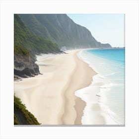 Tropical Tides Of Beauty Canvas Print