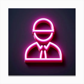 Neon Sign Neon Sign Neon Sign 1 Canvas Print