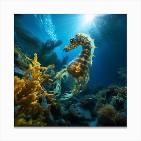 Seahorse 3 Canvas Print