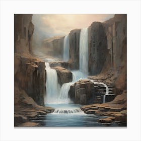 Waterfall Canvas Print Canvas Print