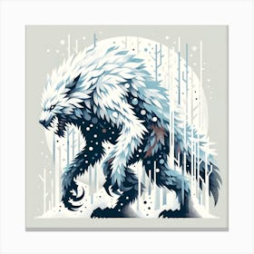 Werewolf Canvas Print