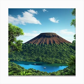 Ecuadorian Landscape Canvas Print