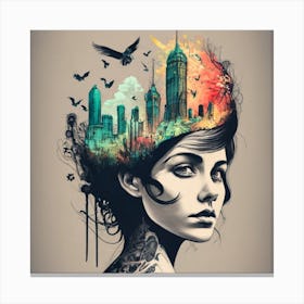 Cityscape 1 Canvas Print