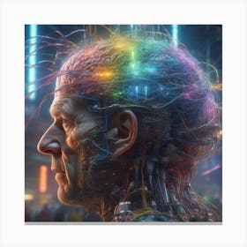 Cyborg 139 Canvas Print