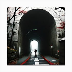 Tunnel In Tokyo Canvas Print