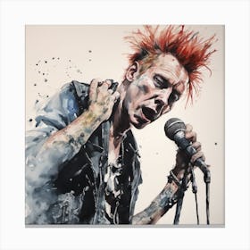 John Lydon Canvas Print