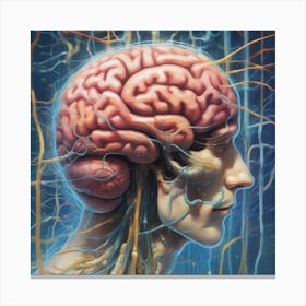 Human Brain 26 Canvas Print