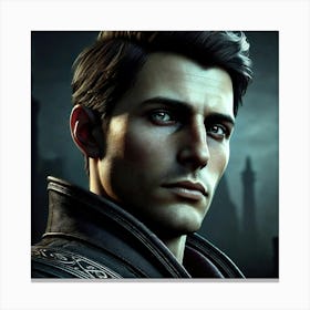 Viktor Lysov Portrait Canvas Print