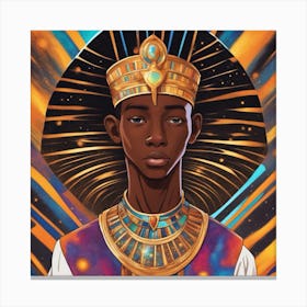 Divine Melanin Prince 888 Canvas Print