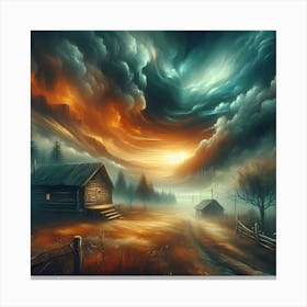 Stormy Night Canvas Print