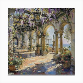 Wisteria Canvas Print