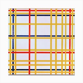 New York City I (1942), 1, Piet Mondrian Canvas Print
